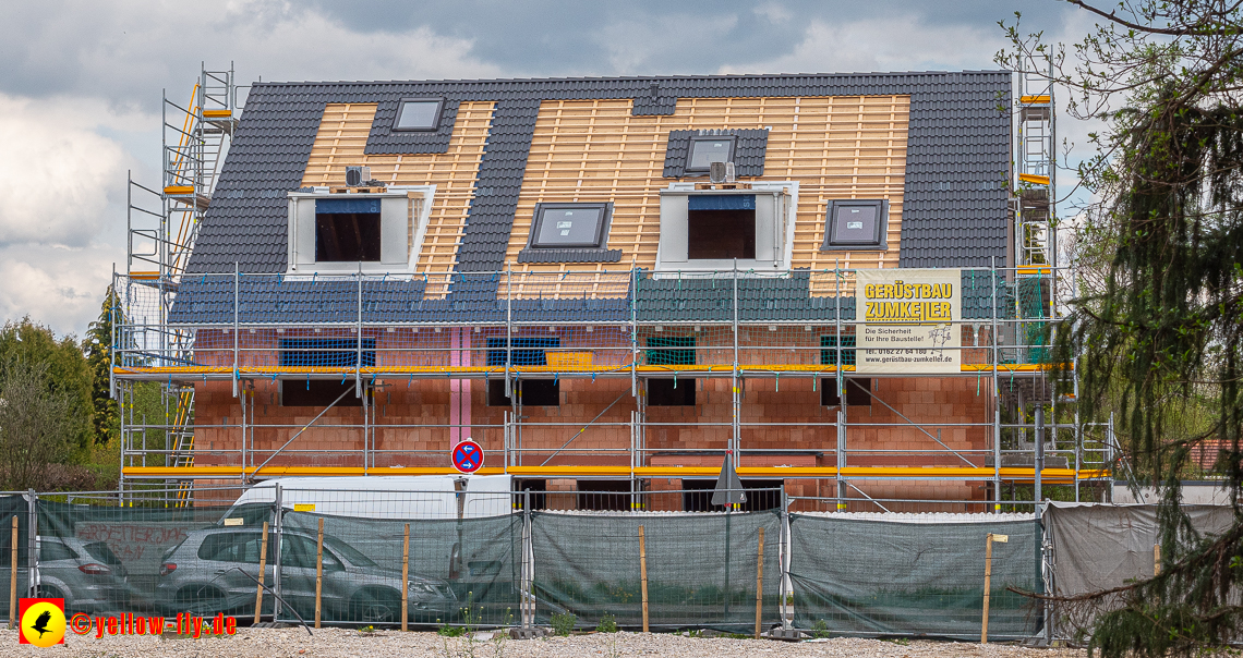 27.04.2023 - Burgfotos von der Baustell Niederalmstraße 16 in Neuperlach